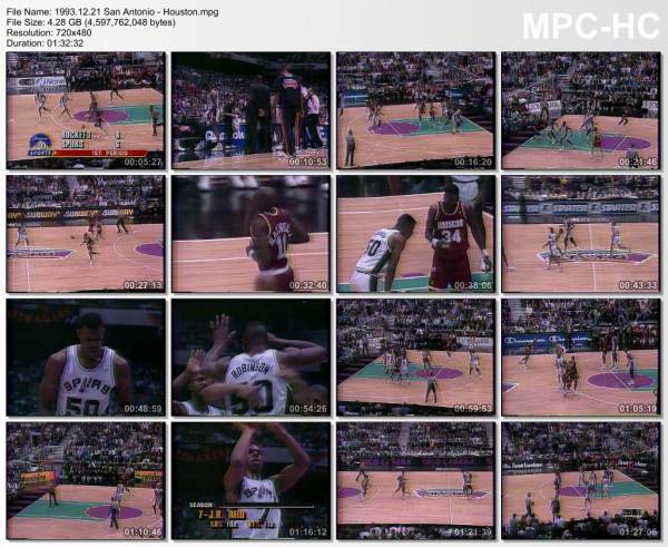 21.december 1993	San Antonio - Houston   88-90