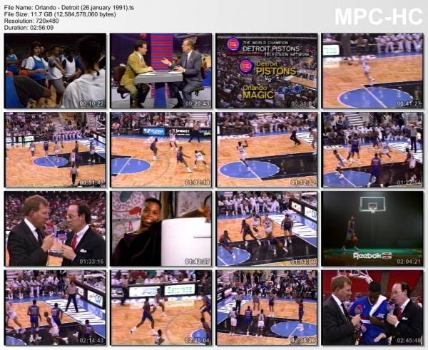 26.january 1991	Orlando - Detroit   81-121