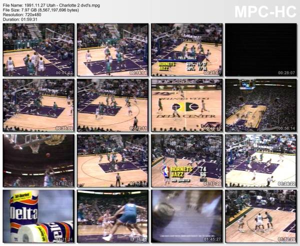 27.november 1991	Utah - Charlotte   113-107