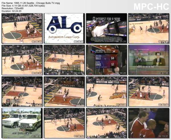 26.november 1995	Seattle - Chicago   97-92