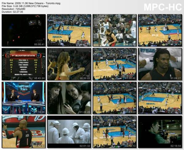 6.november 2009	New Orleans - Toronto   90-107