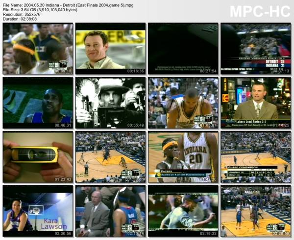 30.may 2004	Indiana - Detroit (East Finals 2004,game 5)   65-83