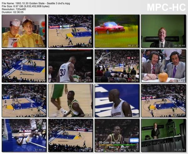 30.october 1993	Golden State - Seattle  116-109