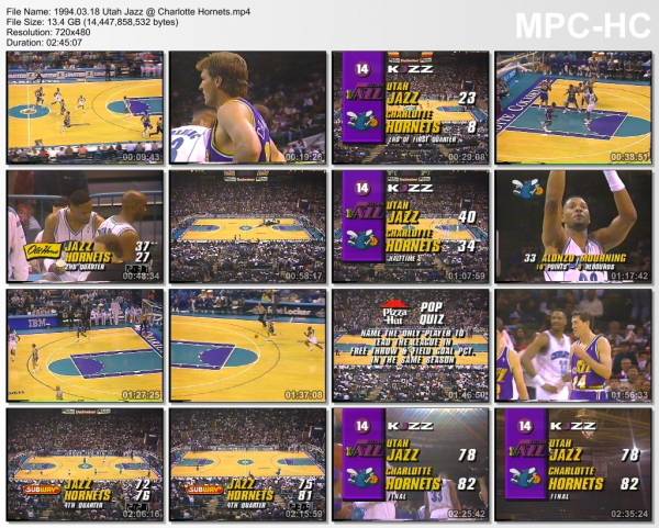 18.march 1994	Charllote - Utah   82-78