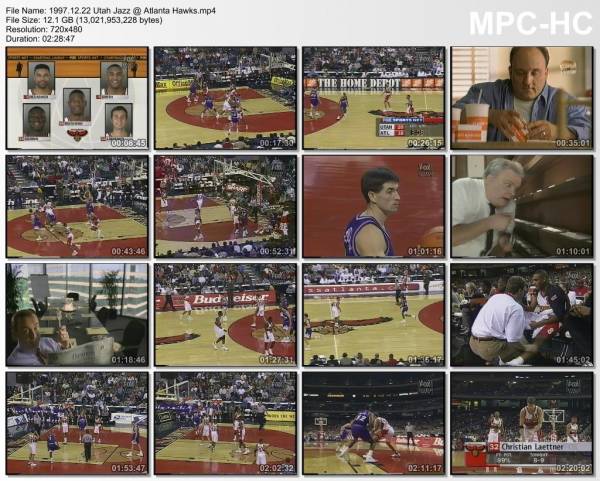22.december 1997	Atlanta - Utah   99-101
