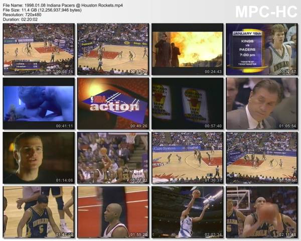 8.january 1998	Houston - Indiana   80-87