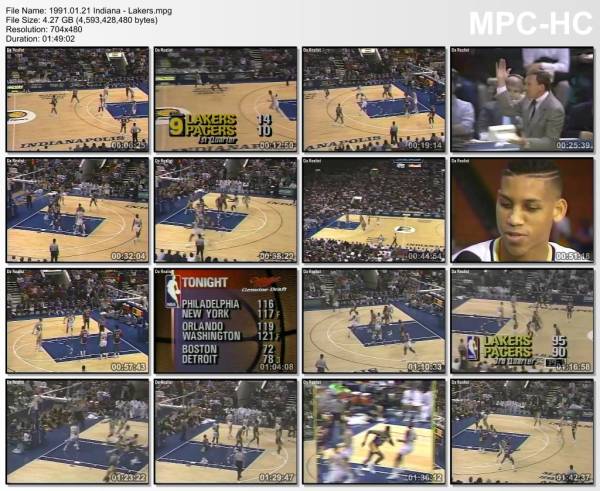21.january 1991	Indiana - Lakers   114-120