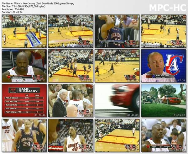 16.may 2006	Miami - New Jersey (East Semifinals 2006,game 5)   106-105