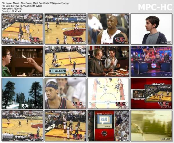 10.may 2006	Miami - New Jersey (East Semifinals 2006,game 2)   111-89