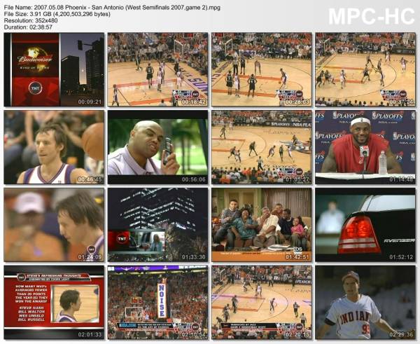 8.may 2007	Phoenix - San Antonio (West Semifinals 2007,game 2)   101-81