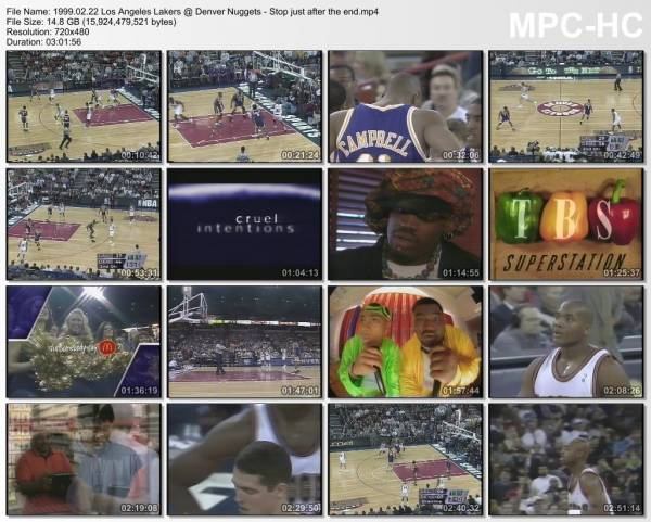 22.february 1999	Denver - Lakers   117-113 (OT)