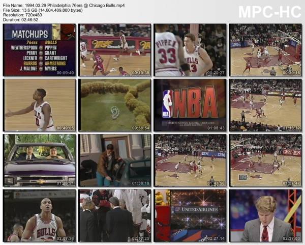 29.march 1994	Chicago - Philadelphia   106-103
