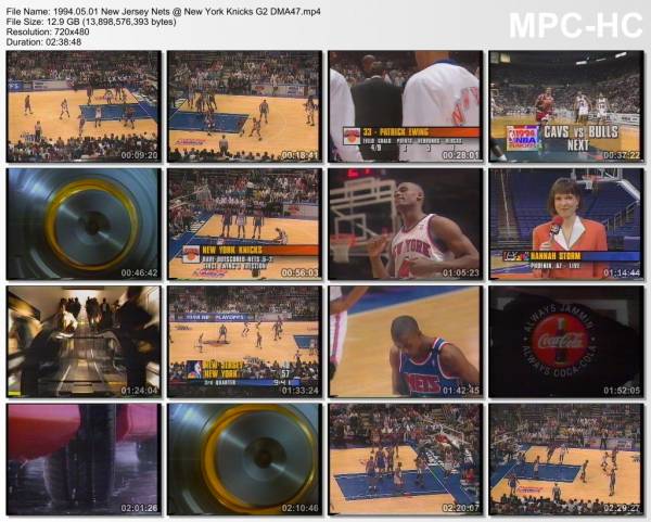 1.may 1994	New York - New Jersey (East 1st Round 1994,game 2)   90-81