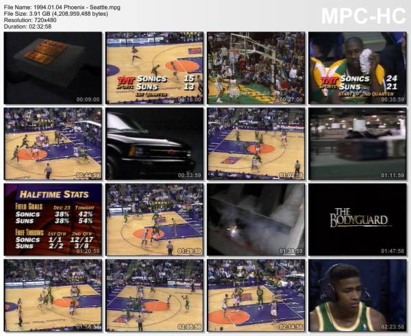 4.january 1994	Phoenix - Seattle   106-112