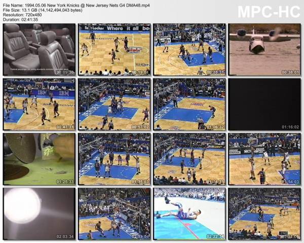 6.may 1994	New Jersey - New York (East 1st Round 1994,game 4)   92-102