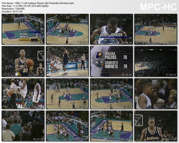 28.november 1992	Charlotte - Indiana   122-134
