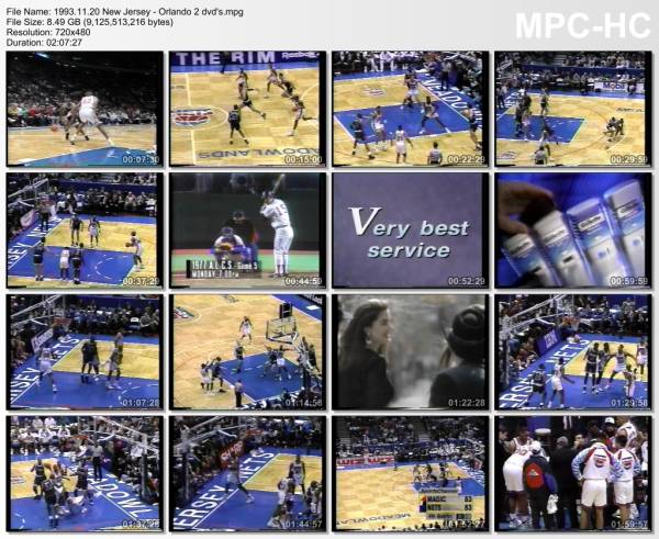 20.november 1993	New Jersey - Orlando   85-87