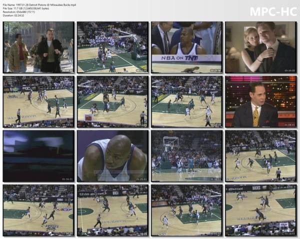 28.january 1997	Milwaukee - Detroit   84-93