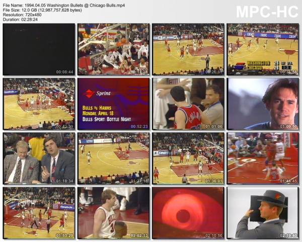 5.april 1994	Chicago - Washington   114-88