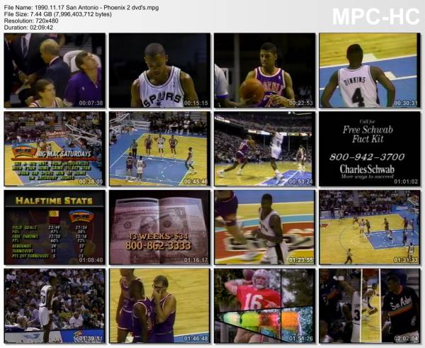 17.november 1990	San Antonio - Phoenix   128-114