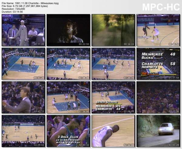 8.november 1991	Charlotte - Milwaukee   122-125 (OT)